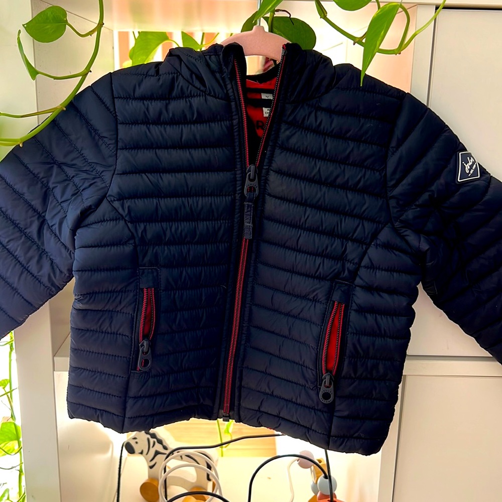 Joules padded showerproof jacket 12-24 months
